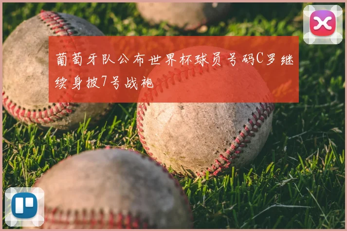 葡萄牙队公布世界杯球员号码C罗继续身披7号战袍